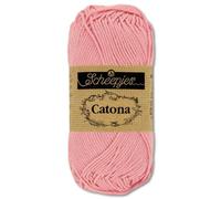 Frida's Wollhaus Scheepjes 10 g Catona 100% Algodón para tejer, Ganchillo, Amigurumi, 113 colores (518 | Marshmallow)