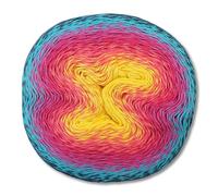 Frida's Wollhaus Scheepjes - Ovillo de hilo degradado para tejer (215 g, 38 colores (776, color rosa)