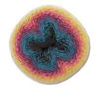 Frida's Wollhaus Scheepjes - Ovillo de hilo degradado para tejer (215 g, 38 colores (779 | Passion Fruit Melt)