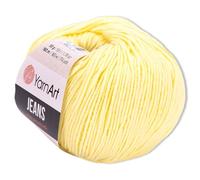 Frida's Wollhaus YarnArt - Hilo Jeans para Amigurumi, 50 g, colores pastel, 63 colores (67 | amarillo claro)