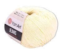 Frida's Wollhaus YarnArt - Ovillo de lana para bebé, 50 g, colores pastel, 63 colores (86, amarillo pastel)