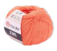Frida's Wollhaus YarnArt - Ovillo de lana para bebé, 50 g, colores pastel, 63 colores (23, salmón)