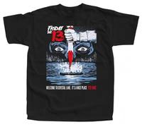 Friday 13th T Shirt tee v6 Horror Movie Poster Black All