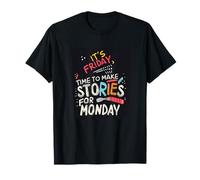 Friday Adventures, Disfraz de Cuento de Lunes para Adultos y niños Camiseta