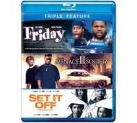 Friday & Menace II Society & Set It Off (Blu-ray) Various (Importación USA)