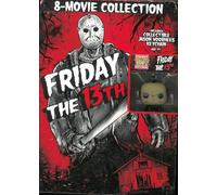 Friday the 13th: 8-Movie Collection (With Funko Pocket Pop! Jason Keychain)
