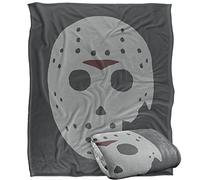 FRIDAY THE 13TH Blanket, 152 x 127 cm Jason's Mask Silky Touch Super Soft Throw Blanket