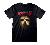 Friday the 13th Camiseta Máscara Hombre Negro