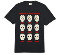 Friday The 13th Emotions of Jason Comfort Colors Adult Heavyweight T-Shirt