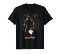 Friday The 13Th Part 3 Poster Camiseta, Hombre, Negro, XXL