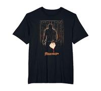 Friday The 13Th Part 3 Poster Camiseta, Hombre Tallas Grandes, Negro, 2X Alto