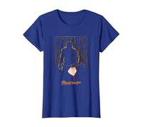 Friday The 13Th Part 3 Poster Camiseta, Mujer, Azul Real, XS