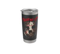 Friday the 13th Rough Mask Vaso térmico de acero inoxidable de doble pared