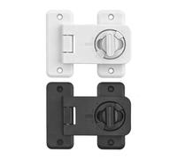 Fridge Door Lock - Adhesive Child Safety Latch, Keyless Refrigerator Security Lock, Cabinet Drawer Oven Safety Protection System, Kid Pet Proof Kitchen Home Security Device Use Case Accessory
