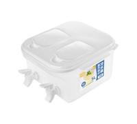 Fridge Drink Dispenser - 10.04 Inch Fridge Bucket | PP Beverage Container - 5L Large Capacity PP Beverage Container With Faucet Slim Design For Juice Tea Lemonade Home Kitchen Use
