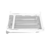 Fridge Egg Organizer Drawer | Large Capacity Extendable Egg Holder for Refrigerator | Automatic Rolling Design for Freshness/Kitchen/Pantry | Transparent Plastic Storage Box