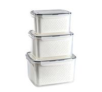 Fridge Fruit Storage, Dishwasher Safe with Lids Refrigerator, Kitchen 500g