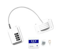 Fridge Lock, gabinete Latch, adhesivo Code Locking System, Child Safety Protection, Refrigerator Lock for Kitchen, Drawers, Sliding Doors, Pet Use, 2,68 x 1,81 x 0,39 pulgadas