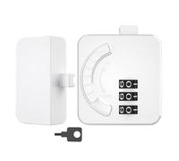 Fridge Locks - Freezer Child Lock | Childproof Locks | Fridge Locks For Kids | Freezer Child Lock With Password | Safety Locks With Sticky Adhesive Pads For Gabinets Drawers Double Doors