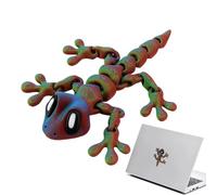 Fridge Magnets - Funny Movable Joints 3D Printed Toys | Gecko Toys Strong Fridge Magnets For Decoration Play Cabinet Shelf Kitchen Desk Playroom Kids