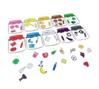 Fridge Magnets Kids, 10 Pieces Cute Fridge Sensory Magnet Toys, Preschool Learning Sorting Magnets, Colorful Cognitive Development Games, Magnetic Learning Set for Home School Whiteboard Locker