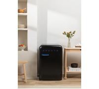 FRIDGE RETRO 107L - Frigorífico De Estilo Retro Negro