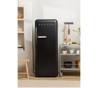 FRIDGE RETRO 281L - Frigorífico De Estilo Retro Negro