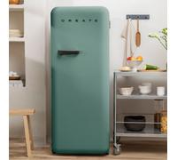 FRIDGE RETRO 281L - Frigorífico De Estilo Retro Negro & Sage