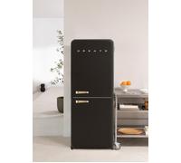 FRIDGE RETRO COMBI 401L - Frigorífico Combi De Estilo Retro Negro