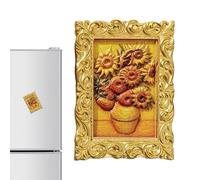 Fridge Stickers - 2 Inch Classic Fine Art Sculpture for Magnetic, Museum Quality Gallery Design with Scratch Free Backing, Educational Classroom Tool for School Home Decor Office Birthday