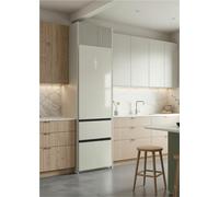 FRIDGE STUDIO COMBI PRO FLEX 401 - Frigorífico Estilo Italian 401L Con Perfect Fit, Space Pro Y Care+ Blanco Roto