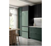 FRIDGE STUDIO COMBI PRO FLEX 401 - Frigorífico Estilo Italian 401L Con Space Pro Y Care+ Sage