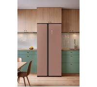 FRIDGE STUDIO SIDE BY SIDE 550 - Frigorífico Estilo Side By Side 550L No Frost Moca