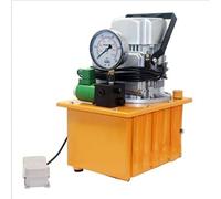 Fridgestea Bomba hidráulica eléctrica de 750 W, control de pedal, 1400 rpm, bomba electrohidráulica de acción única 2-70 Mpa, unidad hidráulica de 1,54 Gal para doblar/enderezar/montar, enchufe de la