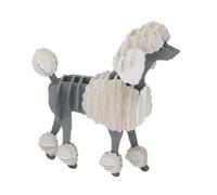 Fridolin 11749 Modelo de Papel 3D - Caniche