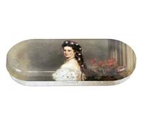 Fridolin 18796 Sisi-Funda para Gafas de Sol, Metal, 16 x 6,6 x 2,8 cm