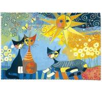 Fridolin 18861 Rosina Wachtmeister Dolce Vita - Gamuza de Limpieza para Gafas Muselina 18 x 12,5 x 1 cm, Multicolor