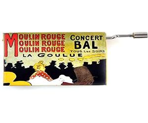 Fridolin 58272 parte Reloj French Cancan/Estilo Modernista - Moulin Rouge "