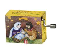 Fridolin 58311 "Silent Night/Cuna Caja de música