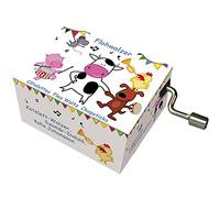 Fridolin 58471 - Caja de música con Tarta de Vaca