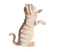 Fridolin Modelo de papel 3D 11636 - Gato blanco