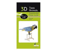 Fridolin Modelo de papel 3D, 14 x 10 cm.