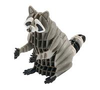 Fridolin Modelo de papel 3D - mapache