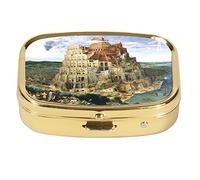 Fridolin Pastillero Bruegel de Metal, carbón, 5.1x3.6x1.8 cm