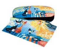 Fridolin Set Gafas Funda y paño para Limpieza Wachtmeister Dolce Vita