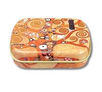 FridolinEdition - Pastillero de metal con diseño de árbol de la vida (6,3 x 1,8 x 5,2 cm)