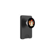 Fried Chicken Halloween Ghost Foodie Halloween Delivery Man PopSockets PopWallet para MagSafe