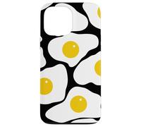 Fried Egg Pattern Sunny Side Up Breakfast Food Funny Design Carcasa para iPhone 13 Pro MAX