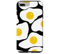 Fried Egg Pattern Sunny Side Up Breakfast Food Funny Design Carcasa para iPhone 7 Plus/8 Plus