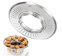 Fried Food Draining Rack, Kitchen Oil Filter Tray, Stainless Steel, Kitchen Gadgets, Air Fryer Accessories, Ideal for Home Baking, Cooking, Frying and Grilling